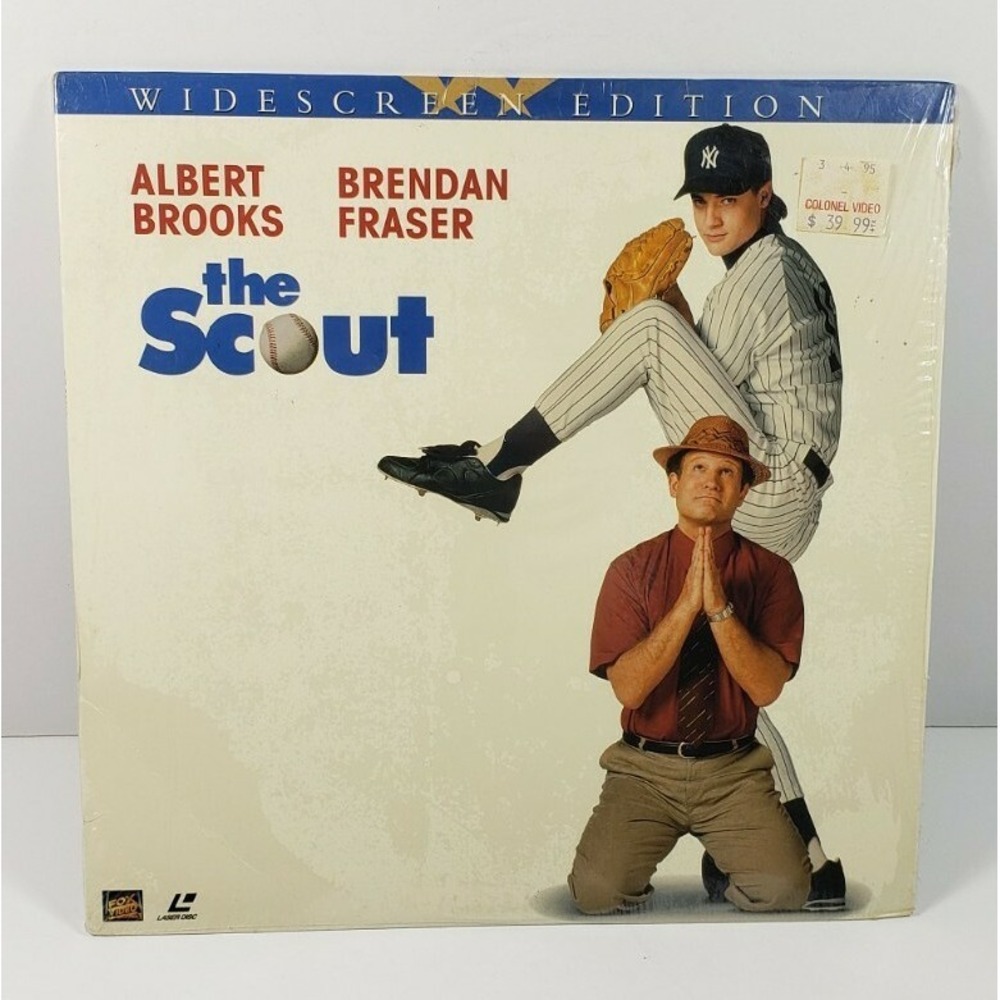 THE SCOUT Widescreen Laserdisc LD Albert Brooks Brendan Fraser L2
